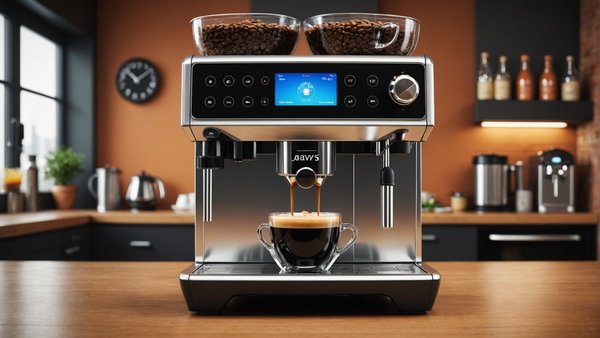 Découvrez la machine à café professionnelle multi-boissons de javry