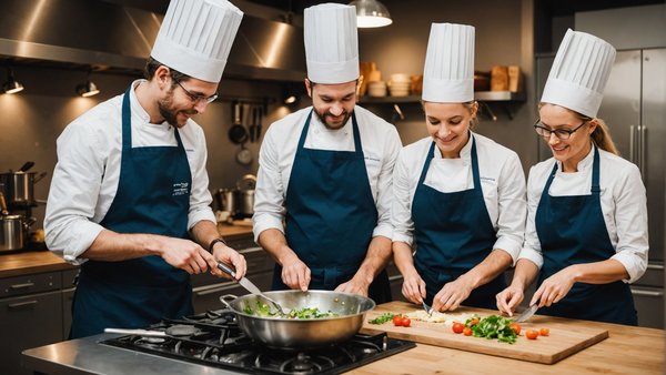 Team building à nantes : les bienfaits d'un atelier cuisine
